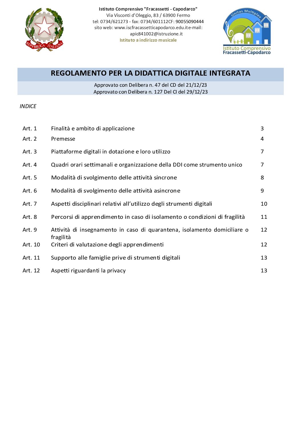 REGOLAMENTO DIDATTICA A DISTANZA_A.S. 2023-2024